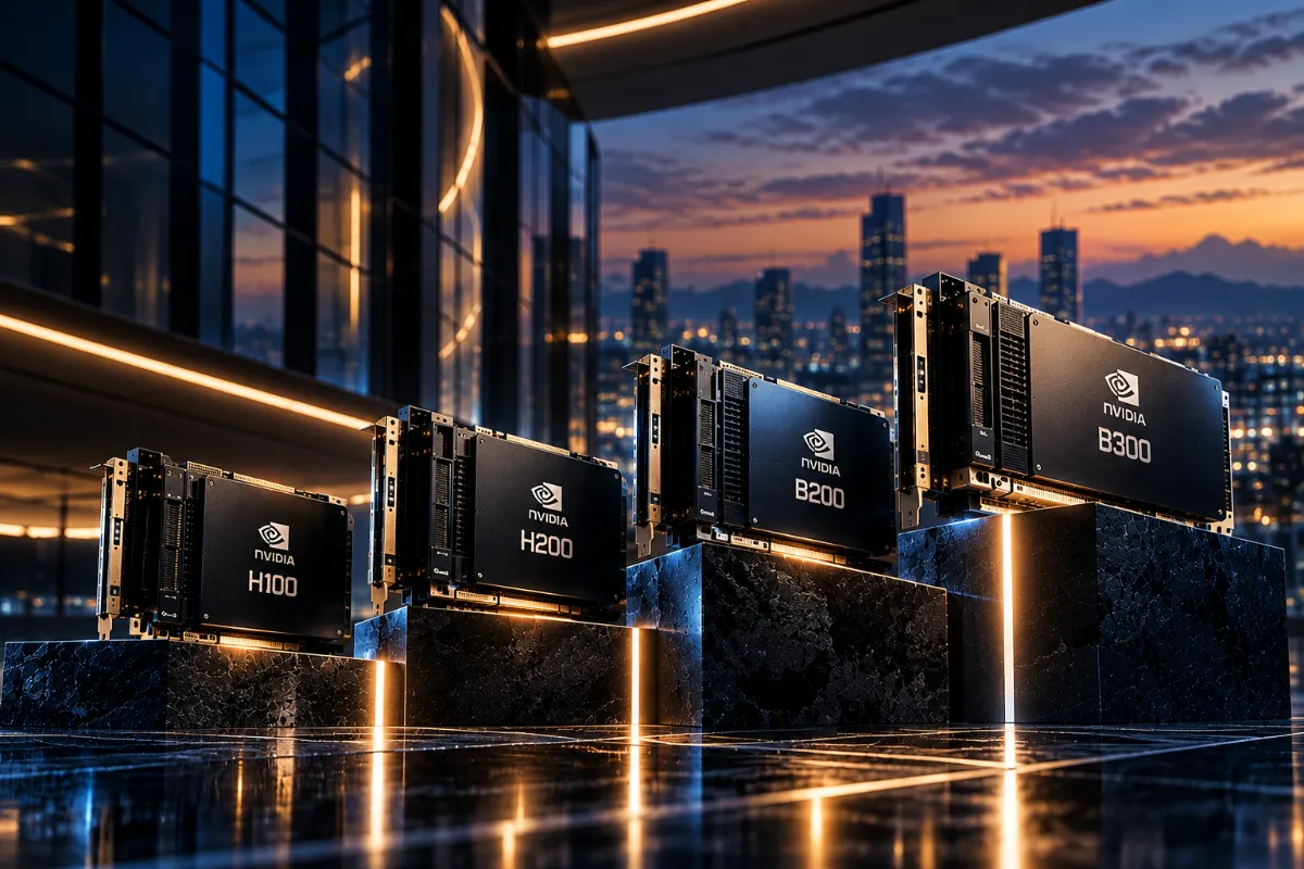 H100 vs H200 vs B200 vs B300